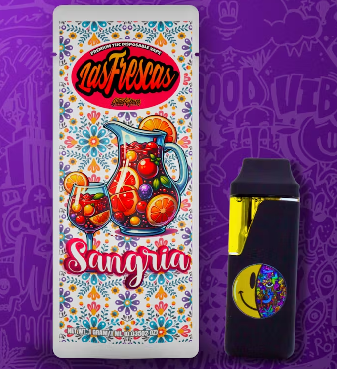 Photograph of product: Head Space - Las Frescas - 1g Disposable Distillate - Sangria (H)