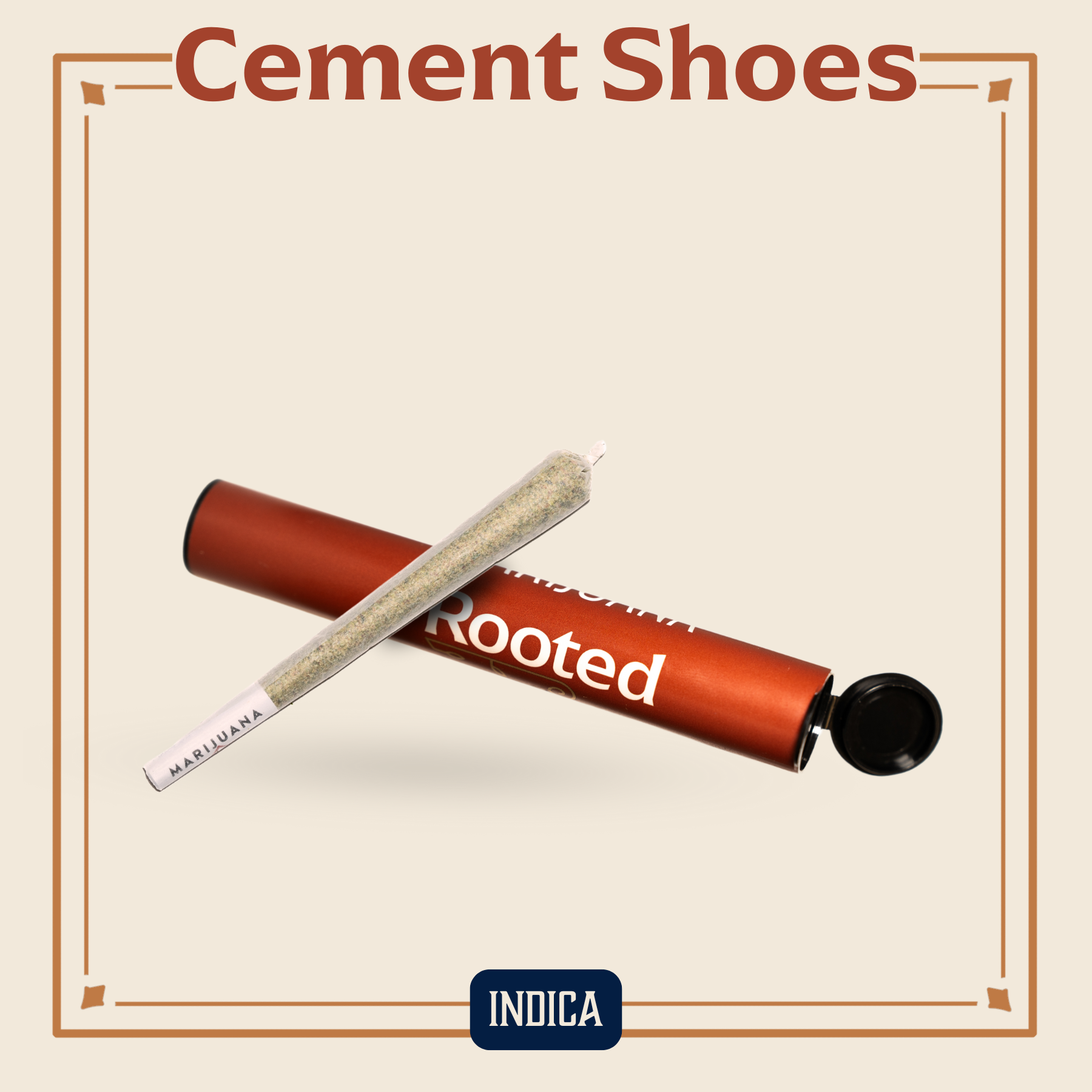 Photograph of product: Cement Shoes Pre-Roll | 1g