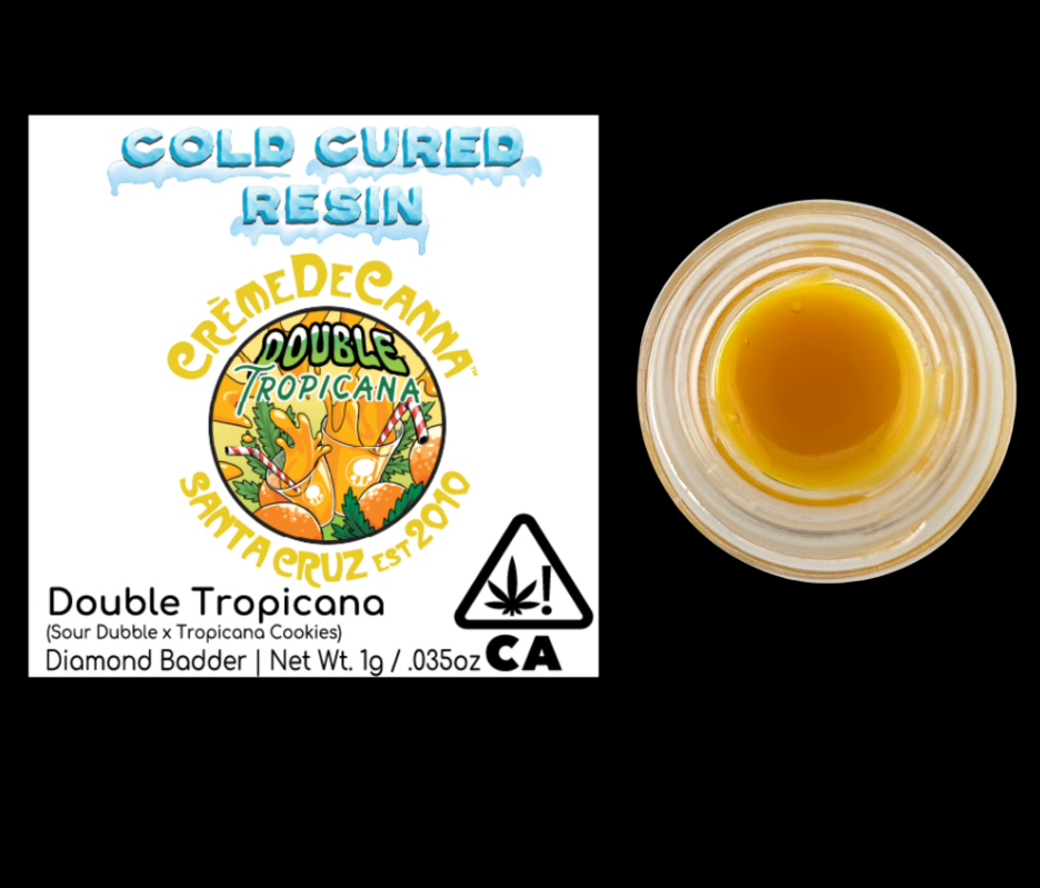 Photograph of product: Creme de Canna Diamond Badder 1g Double Tropicana