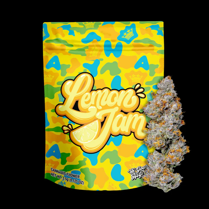 Photograph of product: Your Highness - Lemon Jam - Flower - 3.5g