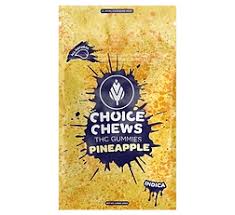 Photograph of product: Pineapple Gummies - 100mg TH-oui - 10 Pack