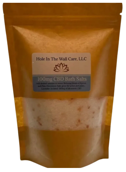 Photograph of product: Hole In the Wall Care - CBD Bath Salts