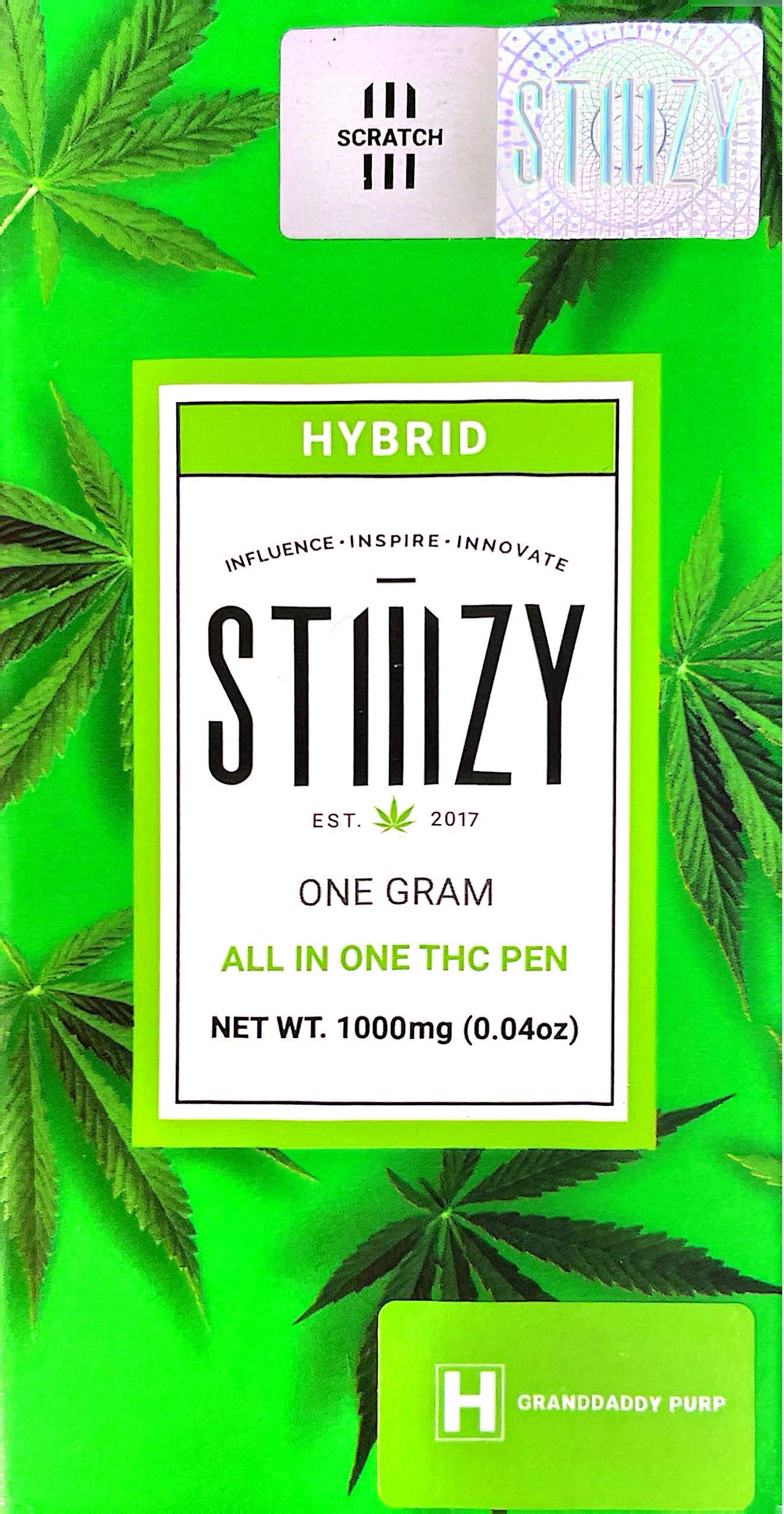 Photograph of product: GranDdaddy Purple | 1G Pod