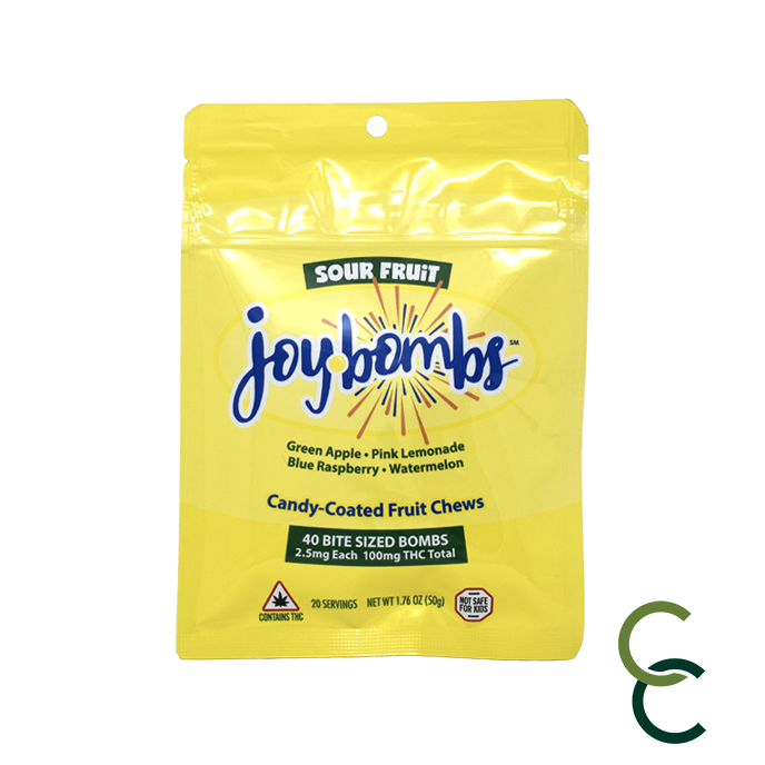 Photograph of product: Sour Fruit Joybombs