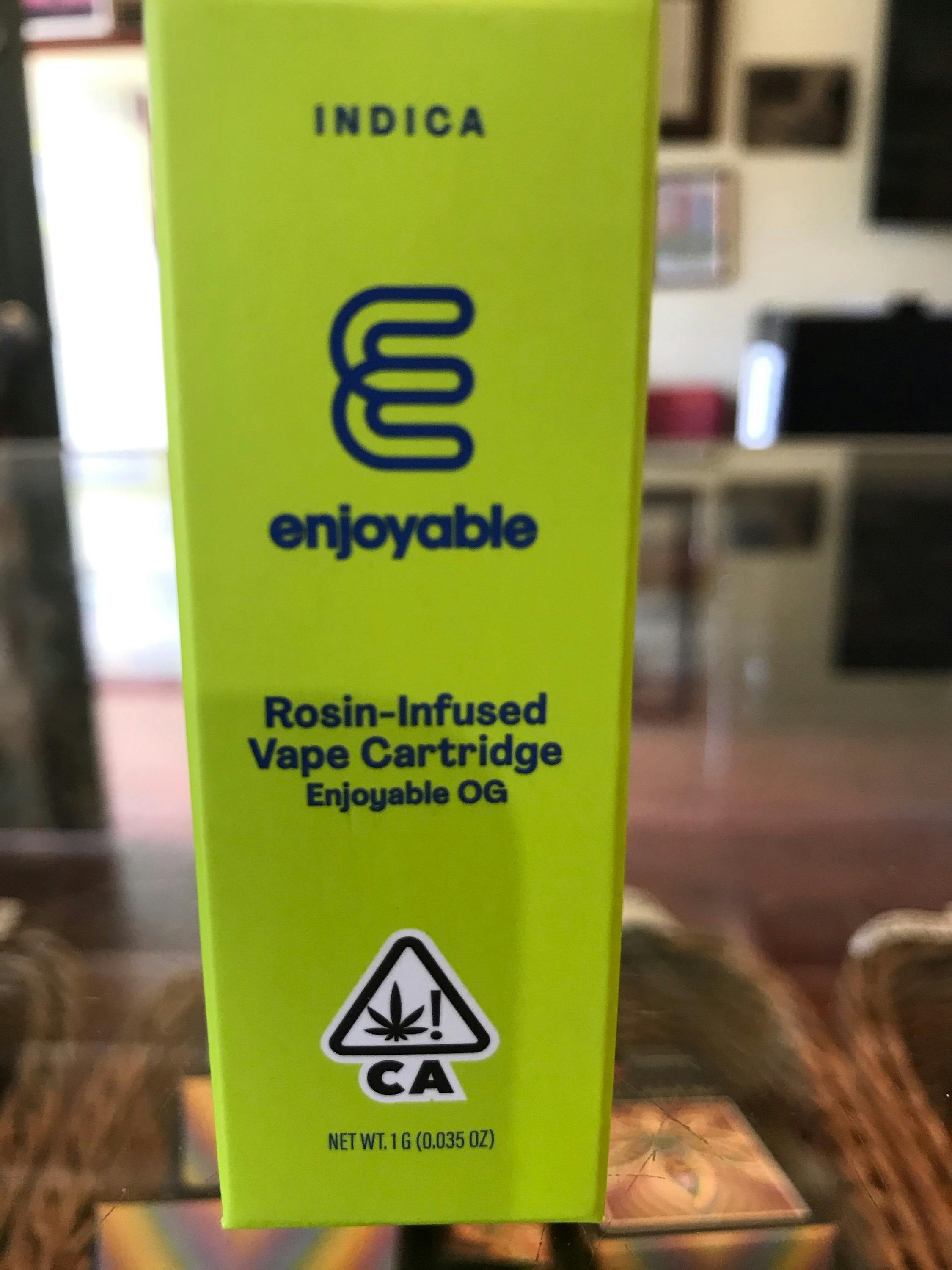 Photograph of product: Enjoyable OG Rosin Cart