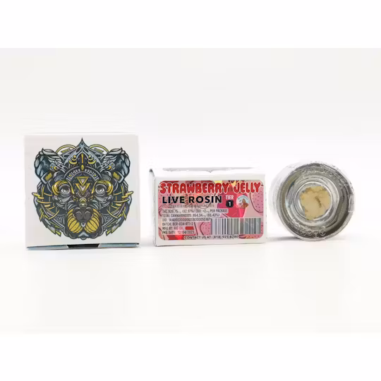 Photograph of product: BEAR Labs - Live Rosin - Strawberry Jelly