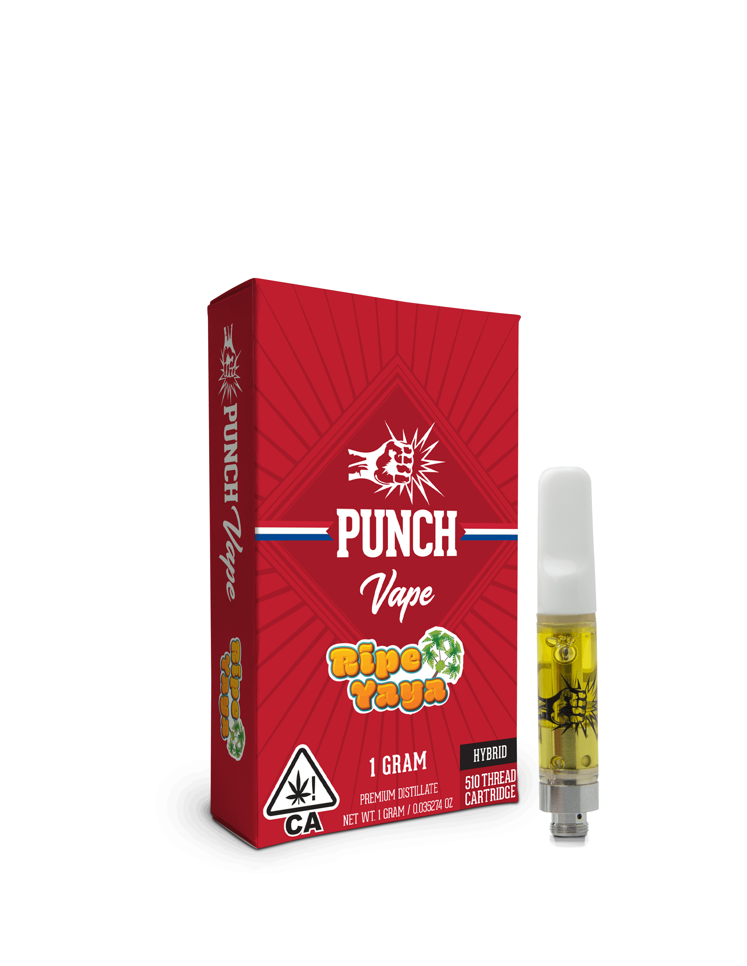 Photograph of product: Punch Extracts | Ripe Yaya Cartridge | 1g