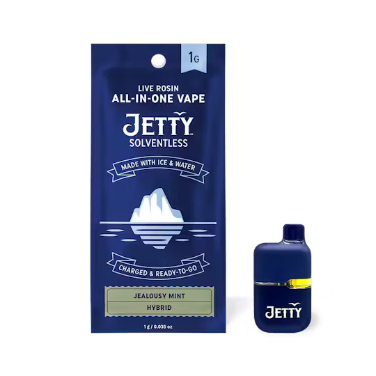Photograph of product: Jealousy Mintz | Live Rosin | AIO | 1g (H)