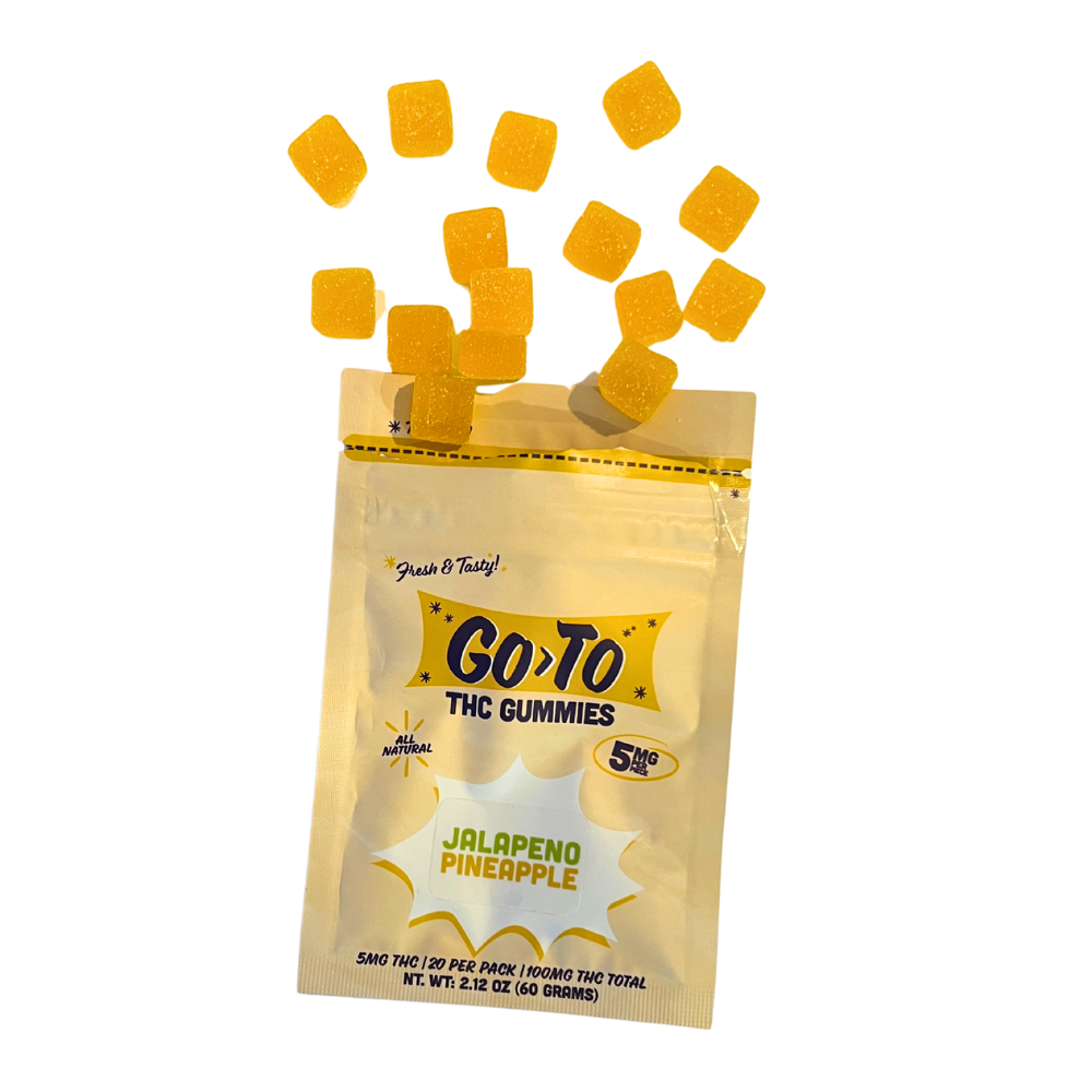 Photograph of product: Jalapeno Pineapple Gummies | 20pk