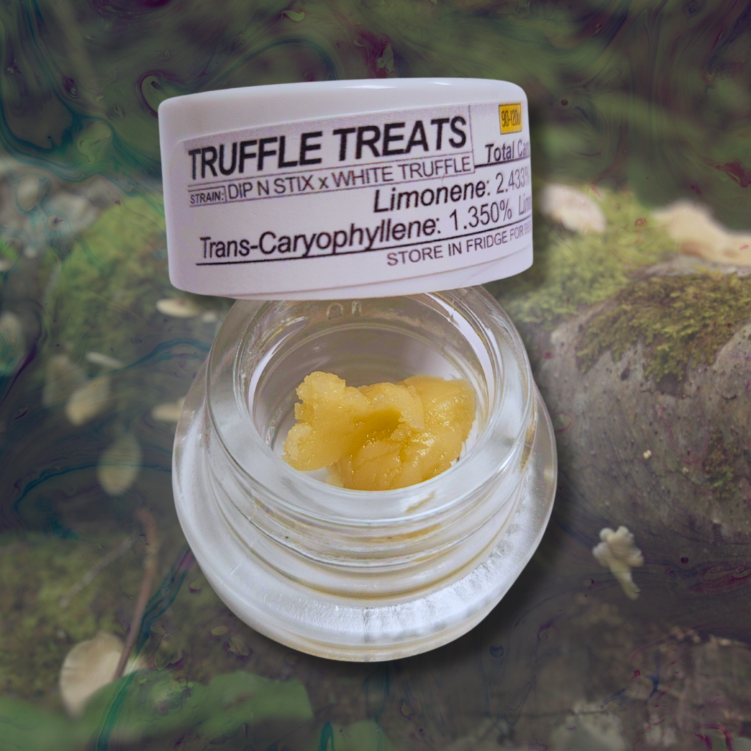Photograph of product: Truffle Treats 1g Live Rosin
