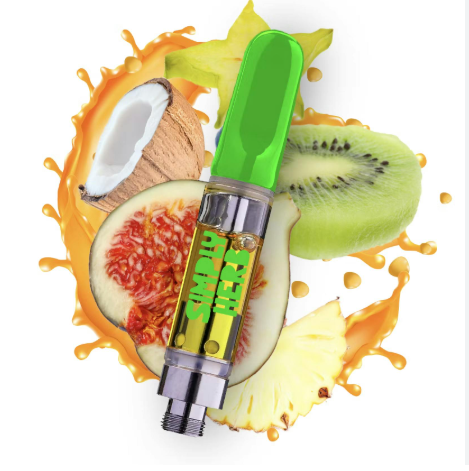 Photograph of product: Tropical Thunder - Vape Cartridge - 1g