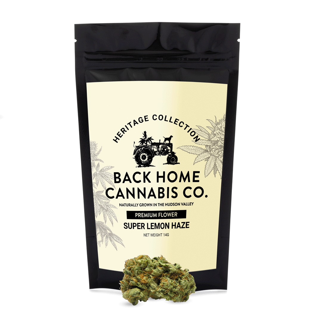 Photograph of product: Back Home Oui'd | Super Lemon Haze Flower - 14g