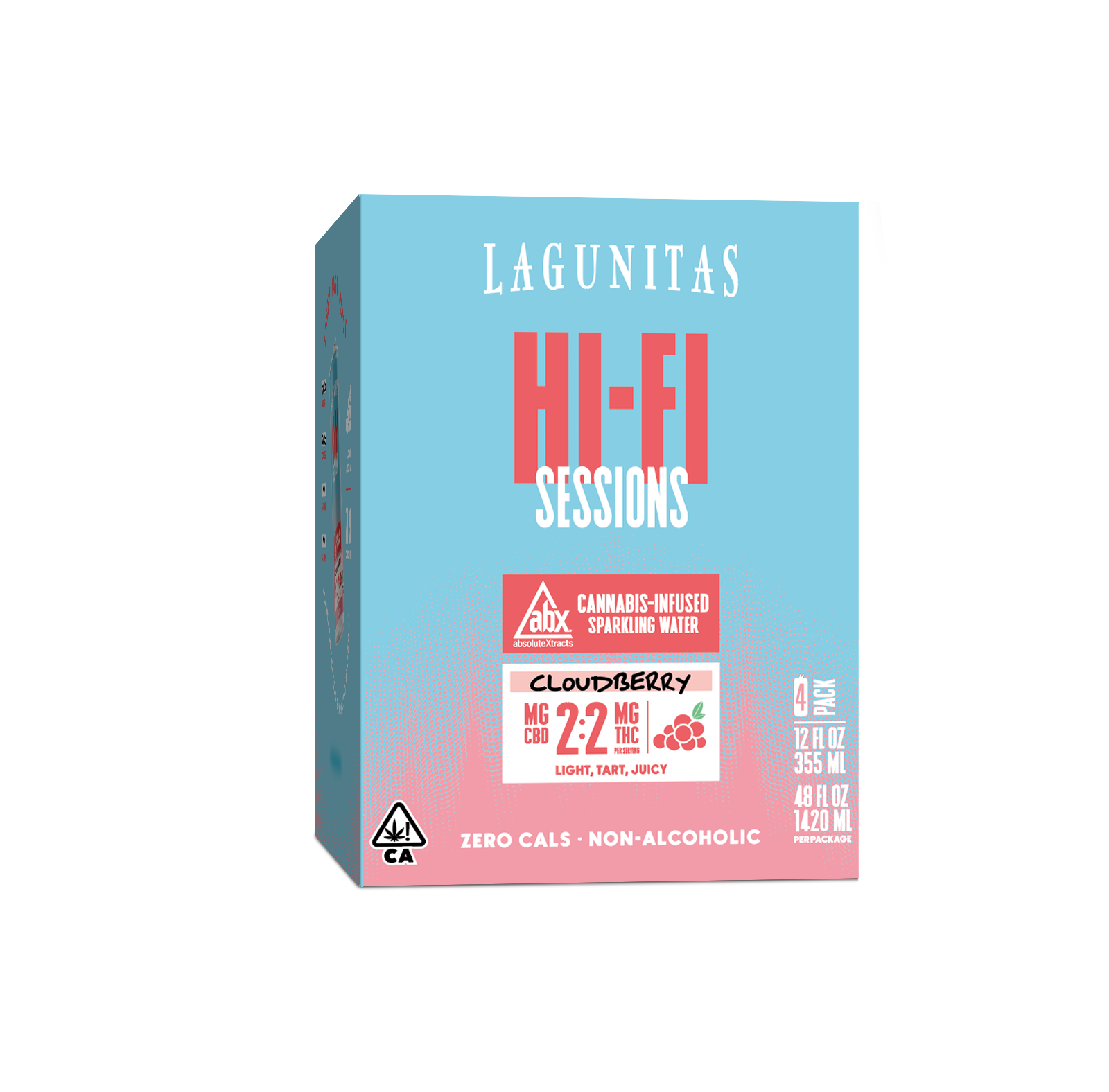 Photograph of Product: Lagunitas Hi-fi Sessions | Cloudberry (4pk) | 10mg THC
