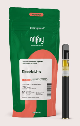 Photograph of Product: Electric Lime Live Resin AIO | Sativa | MFNY