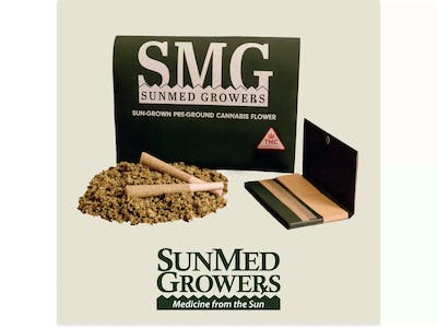 Photograph of product: Sunmed Pre-Ground Bud (10g) Golden Pineapple