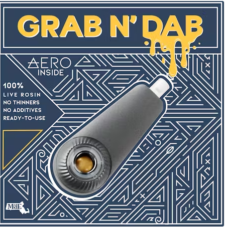 Photograph of product: Juiceman - Grab N' Dab - Live Rosin .3g Disposable