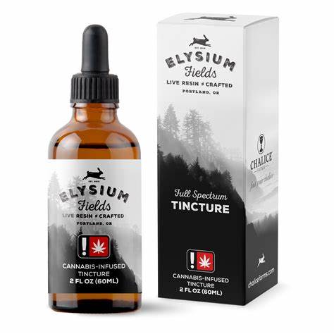 Photograph of product: Elysium Fields | 1:1 CASCADE KUSH Tincture