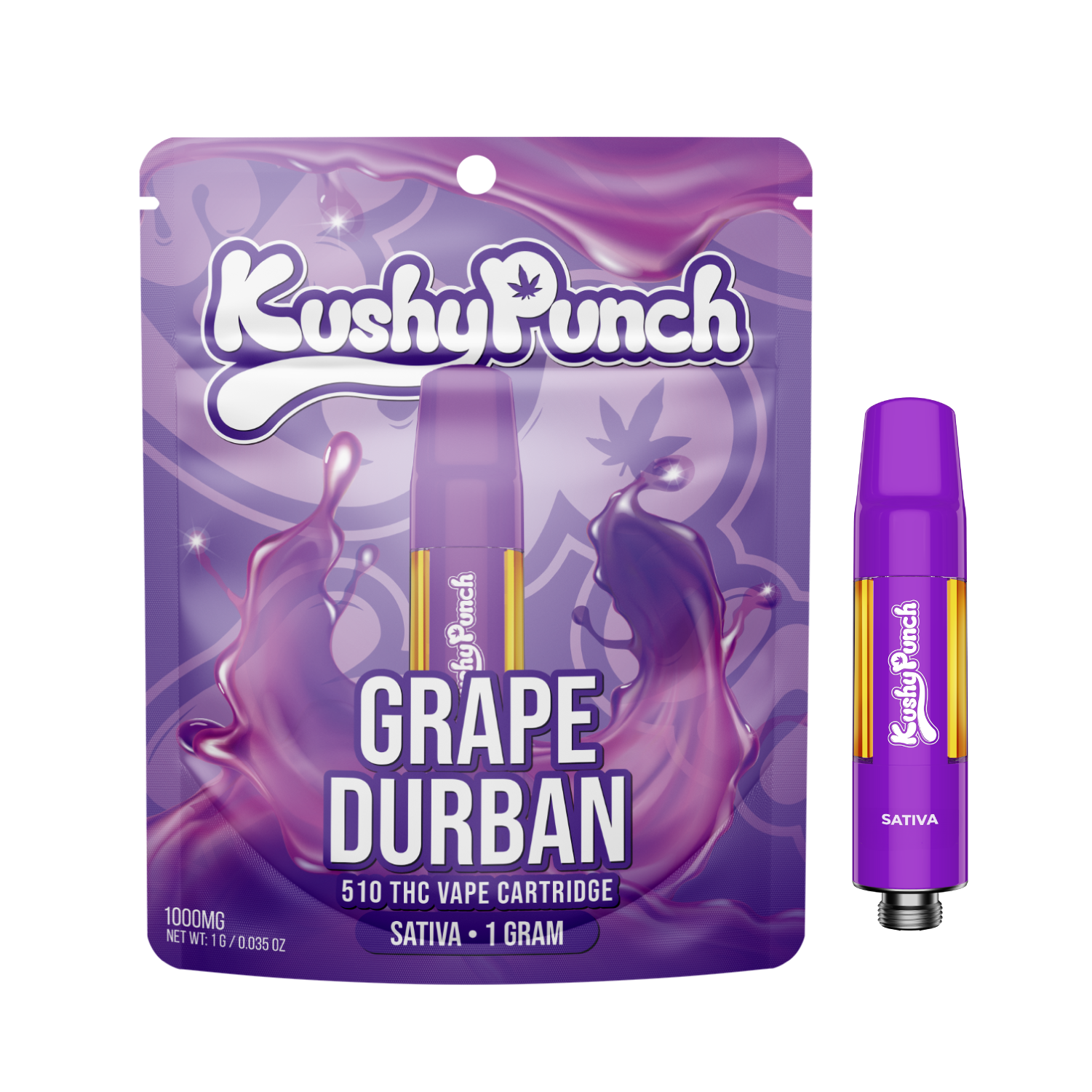 Photograph of product: Kushy Punch Cart - Grape Durban