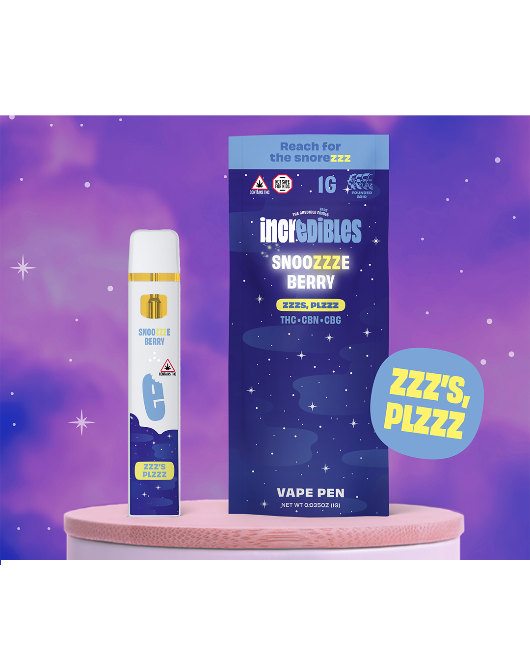 Photograph of product: Snoozzzeberry - Disposable Vape