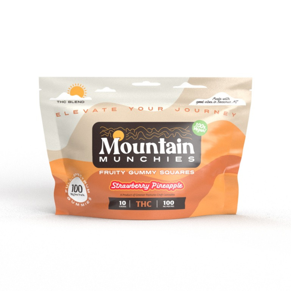 Photograph of product: Mountain Munchies (Strawberry Pineapple)