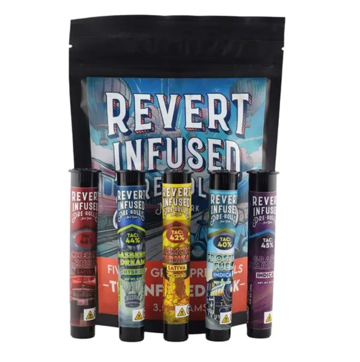 Photograph of product: Revert / Infused Pre-Rolls 5 PK / / Variety Pack