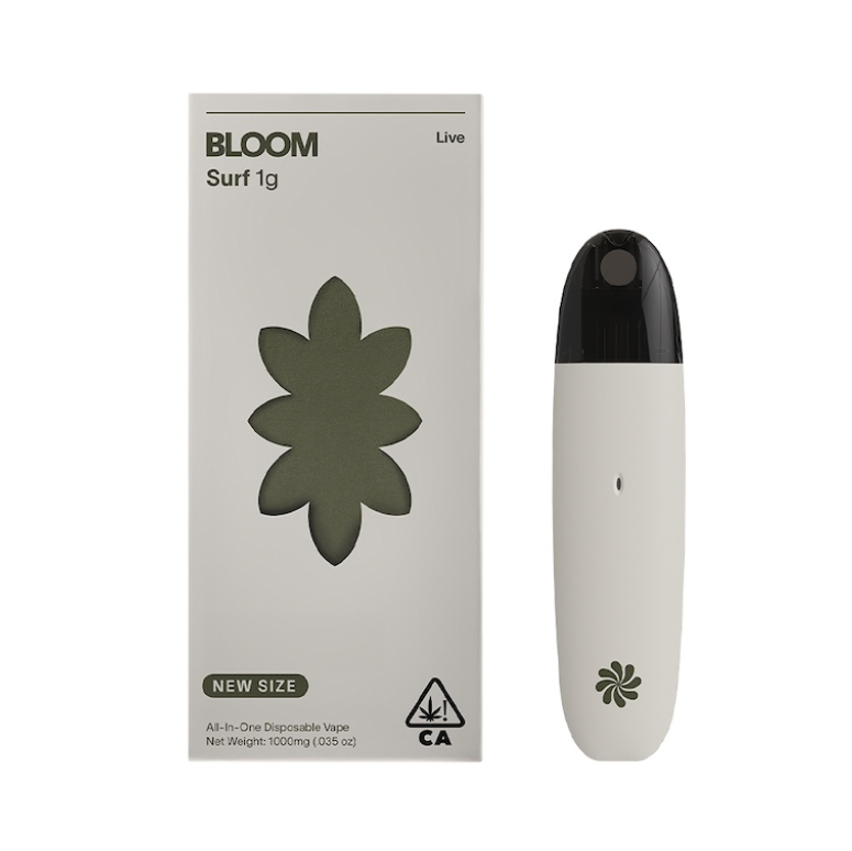 Photograph of product: Bloom Live Surf - 1g AIO - Apple Sundae