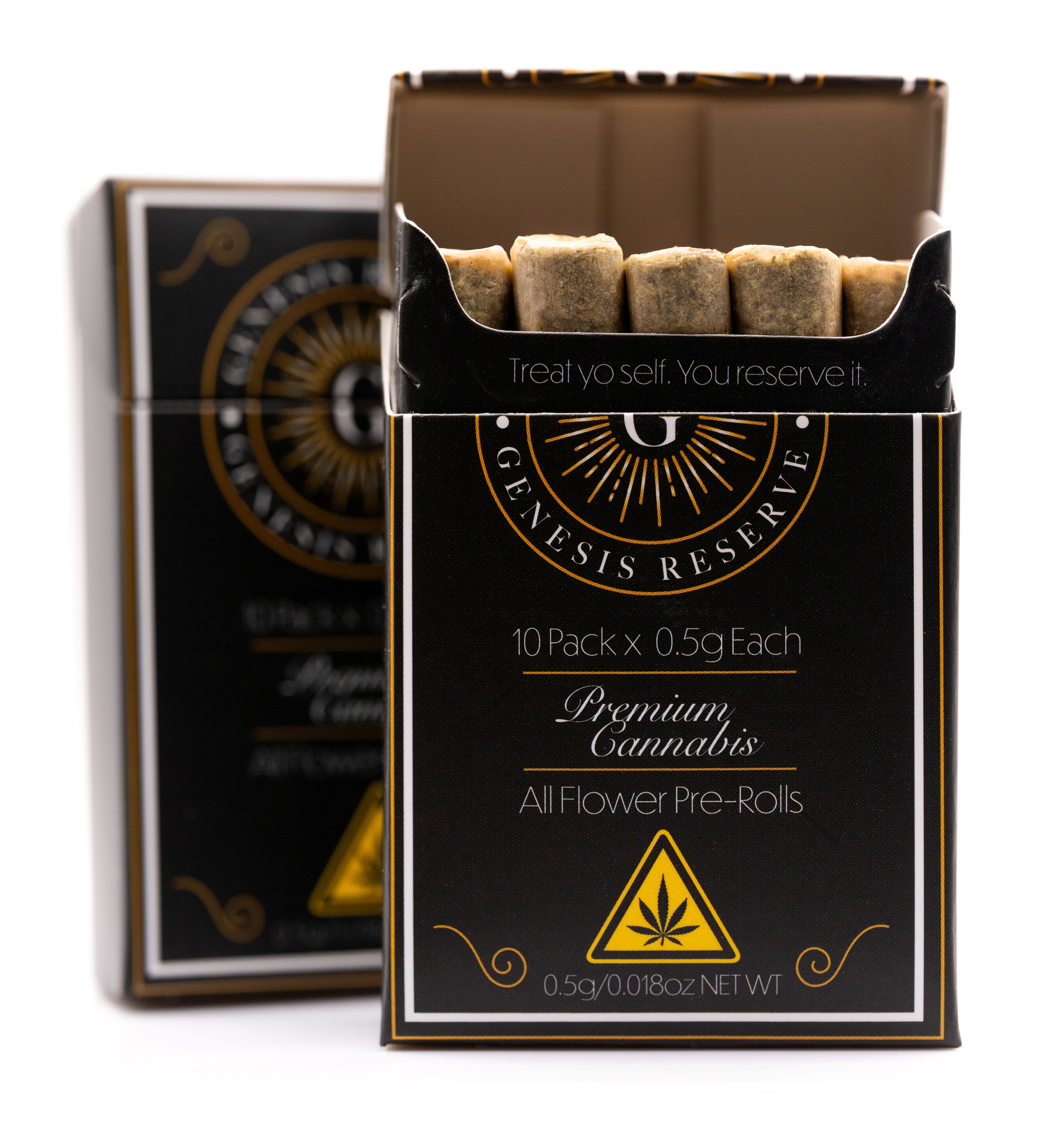 Photograph of product: Genesis Reserve Flower Pre-Roll Super Boof (10pk)