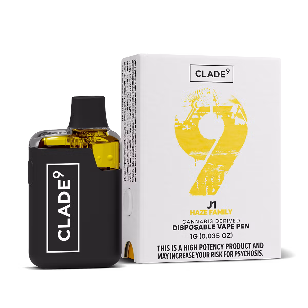 Photograph of product: J1 | Oui'd Derived Disposable Vape | 1g