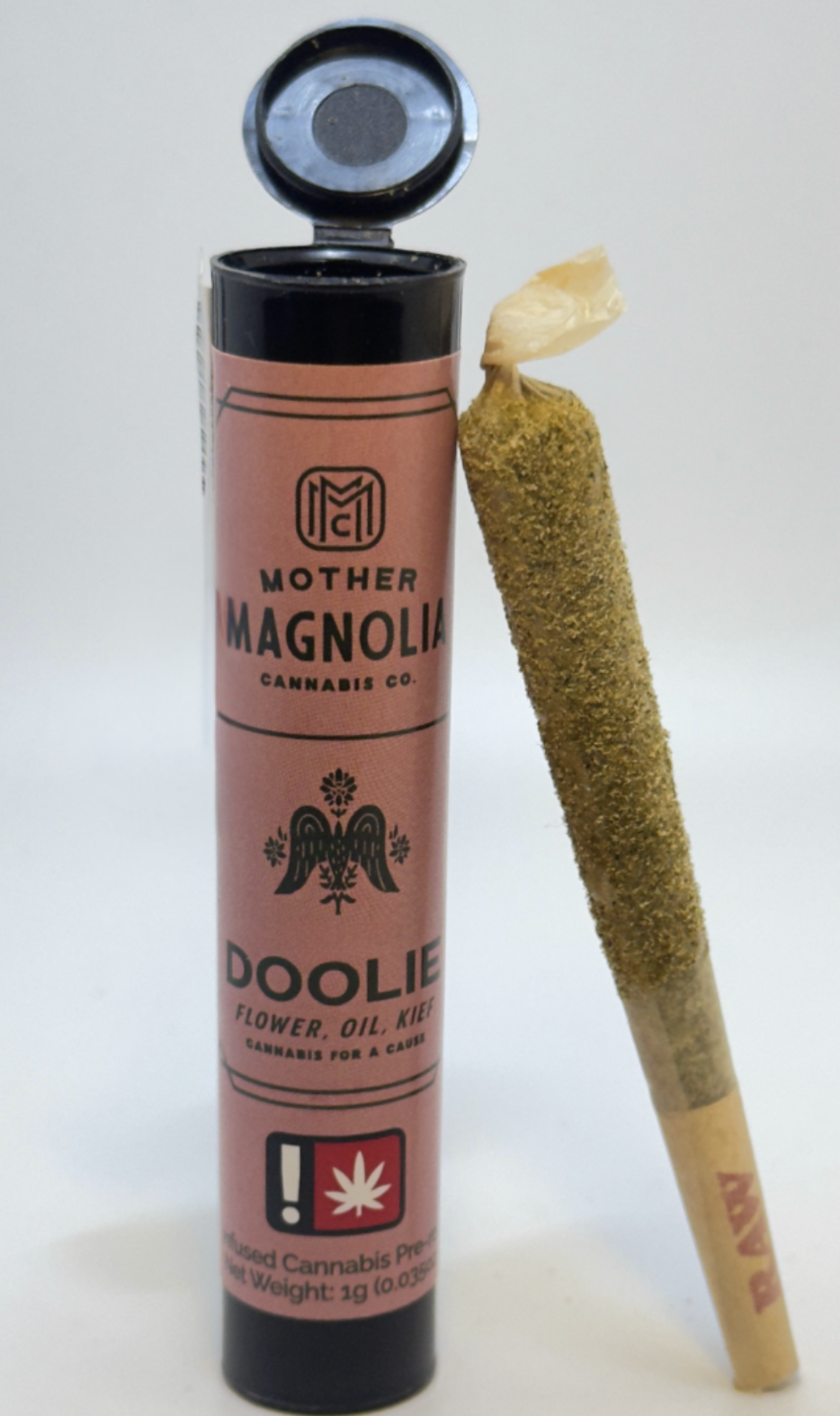 Photograph of product: Mother Magnolia Doolies Infused Pre-Roll | Mendo Oranges (I)
