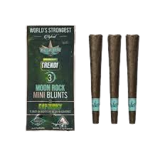 Photograph of product: Presidential | Cap Junky Live Resin Infused Mini Blunts (3 Pack) | 2.1g