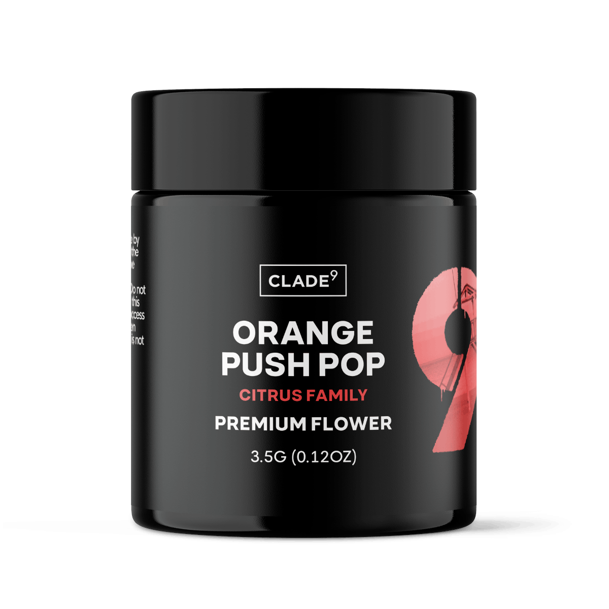 Photograph of product: Orange Push Pop | Flower | 3.5G