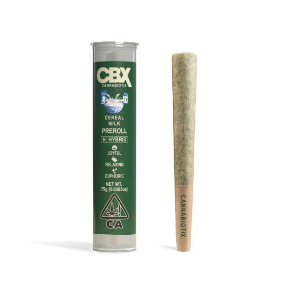 Photograph of product: CBX - Cereal Milk Pre Roll |  .75g - 