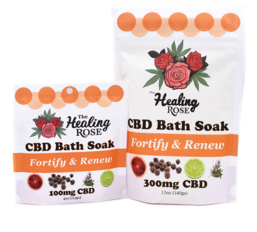 Photograph of product: Fortify & Renew - CBD Bath Soak (100mg)