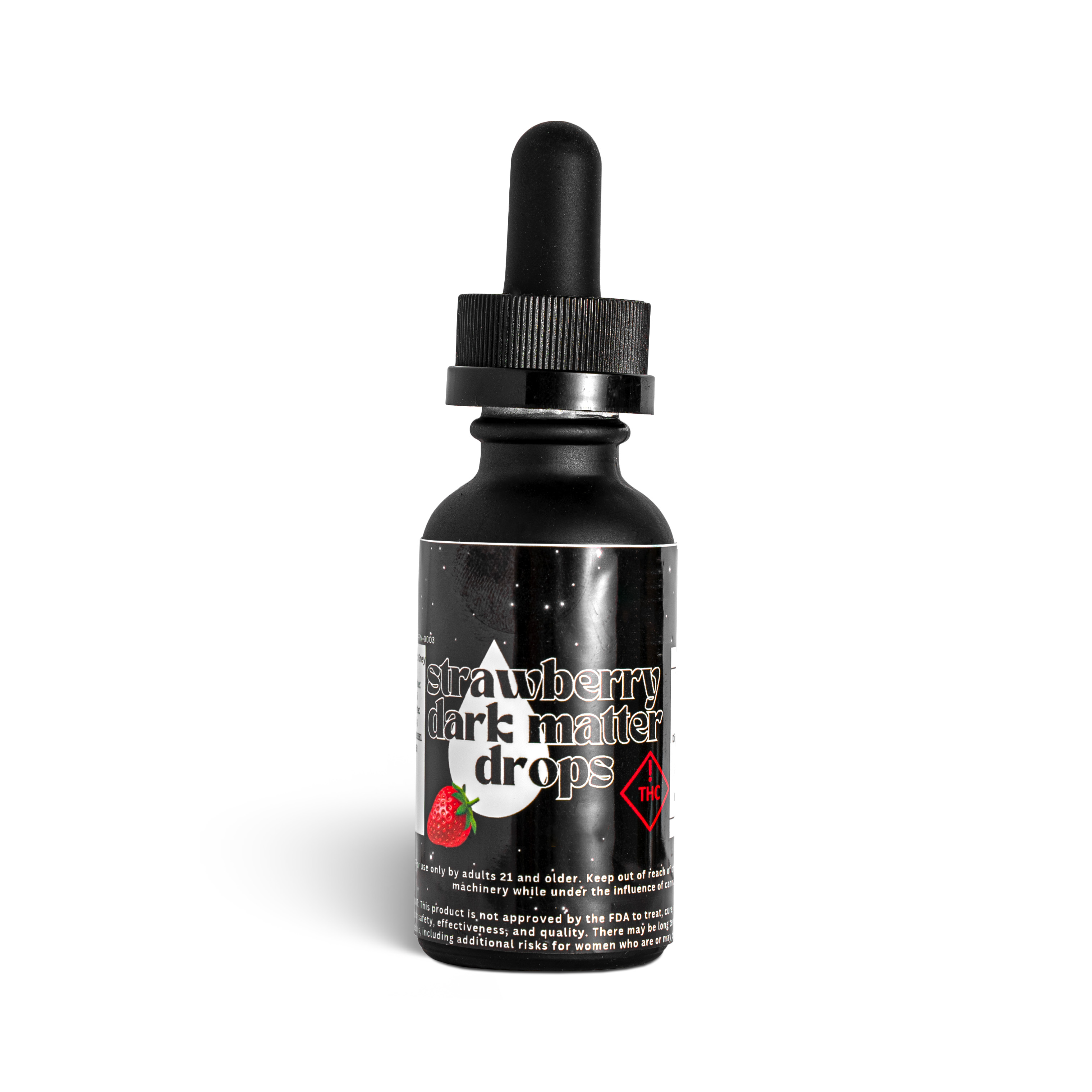 Photograph of product: Strawberry Dark Matter Drops - 100mg