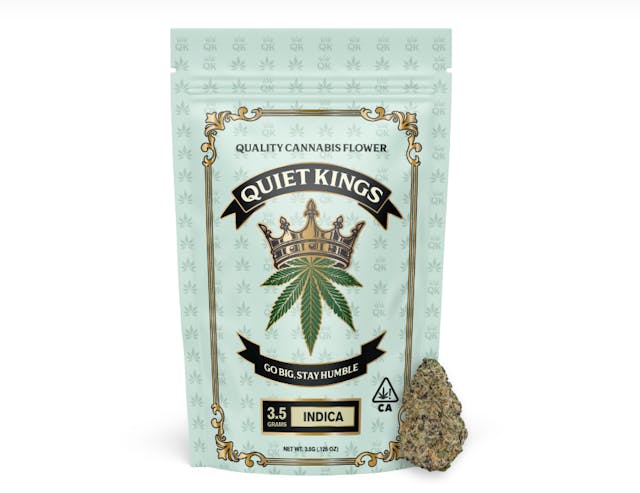 Photograph of product: Quiet Kings - Flower Bag - Presidential OG - 3.5g - Oui'd - 