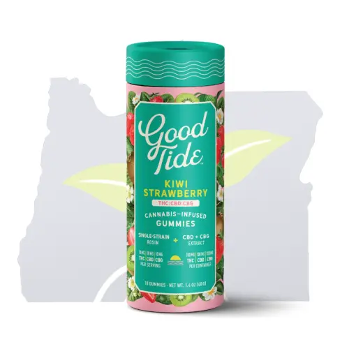Photograph of product: Good Tide-10Pk-1:1:1 Kiwi Strawberry
