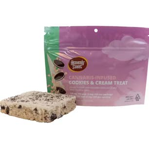 Photograph of product: Heavenly Sweets - Cookies & Cream Treat 100mg