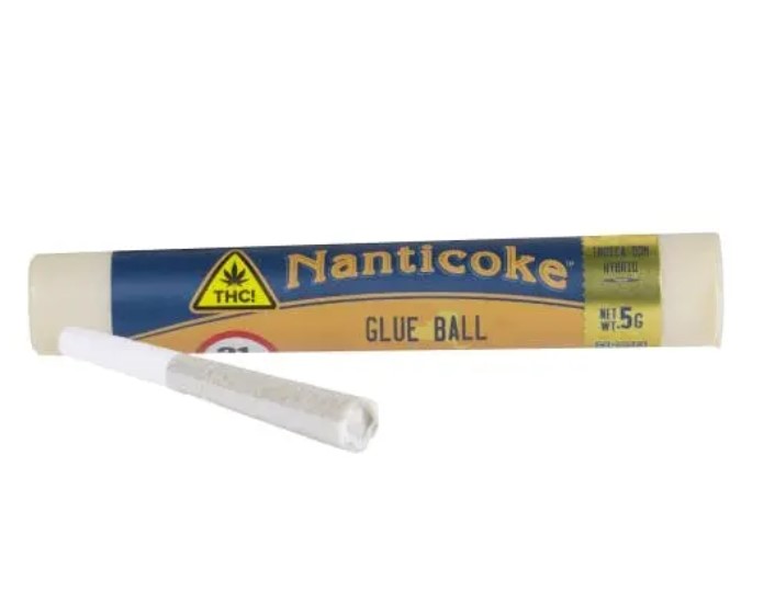 Photograph of product: Nanticoke | Glue Ball 0.5g Pre-Roll