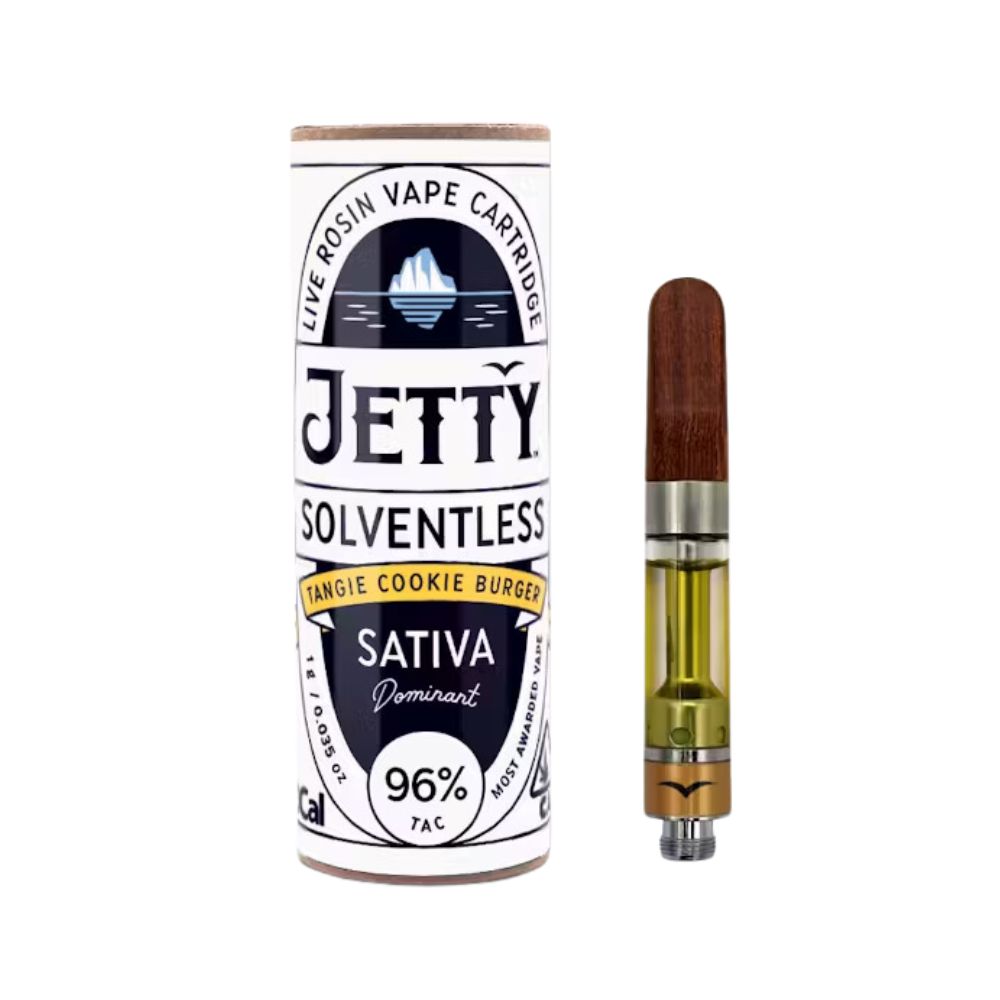 Photograph of product: TANGIE COOKIE BURGER SOLVENTLESS 1G - JETTY EXTRACTS