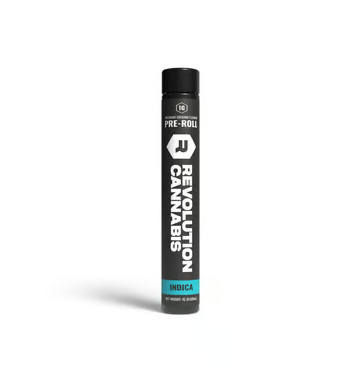 Photograph of product: REVOLUTION - BLUEBERRY CLEMENTINE PRE-ROLL (1G) (I)
