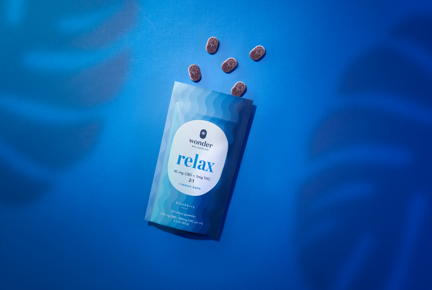 Photograph of product: (REC) Wonder 200mg Gummies (2:1) CBD:TH-oui - Relax