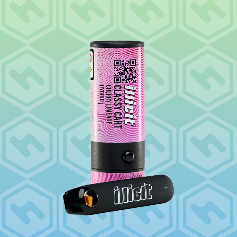 Photograph of product: Cherry Limeade Classy Cart Disposable Vape .5g