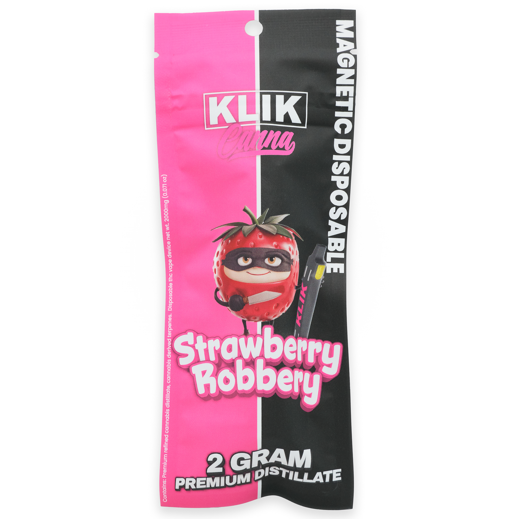 Photograph of product: Strawberry Robbery | 2G Disposable Vape