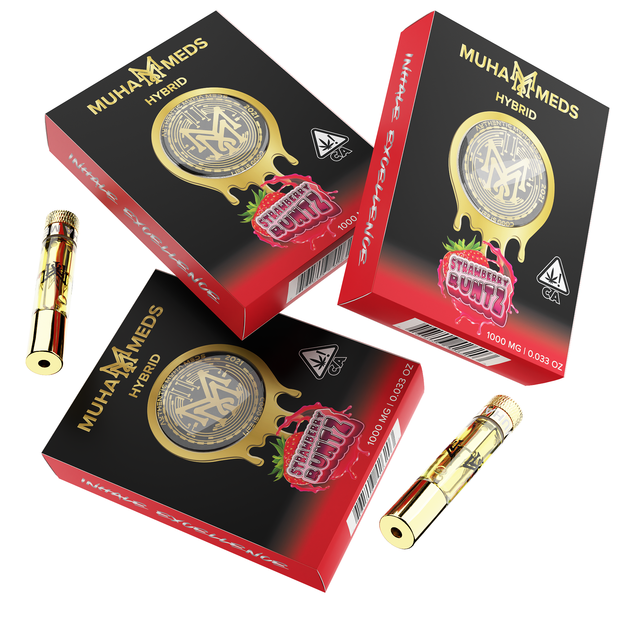 Photograph of product: Strawberry Runtz - Cart - 1g