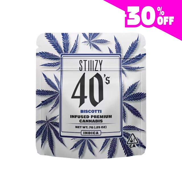 Photograph of product: Biscotti - 40's Infused Flower 7g - 