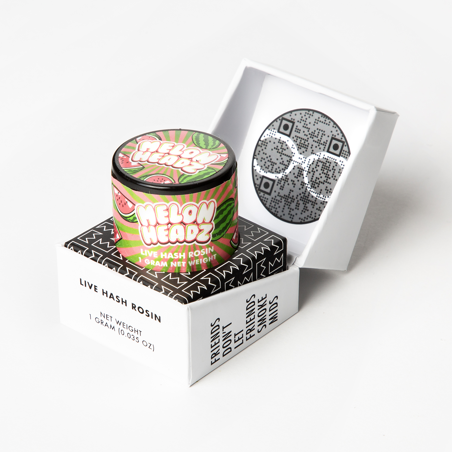 Photograph of product: Clout King - Live au chocolat Rosin - Melon Headz