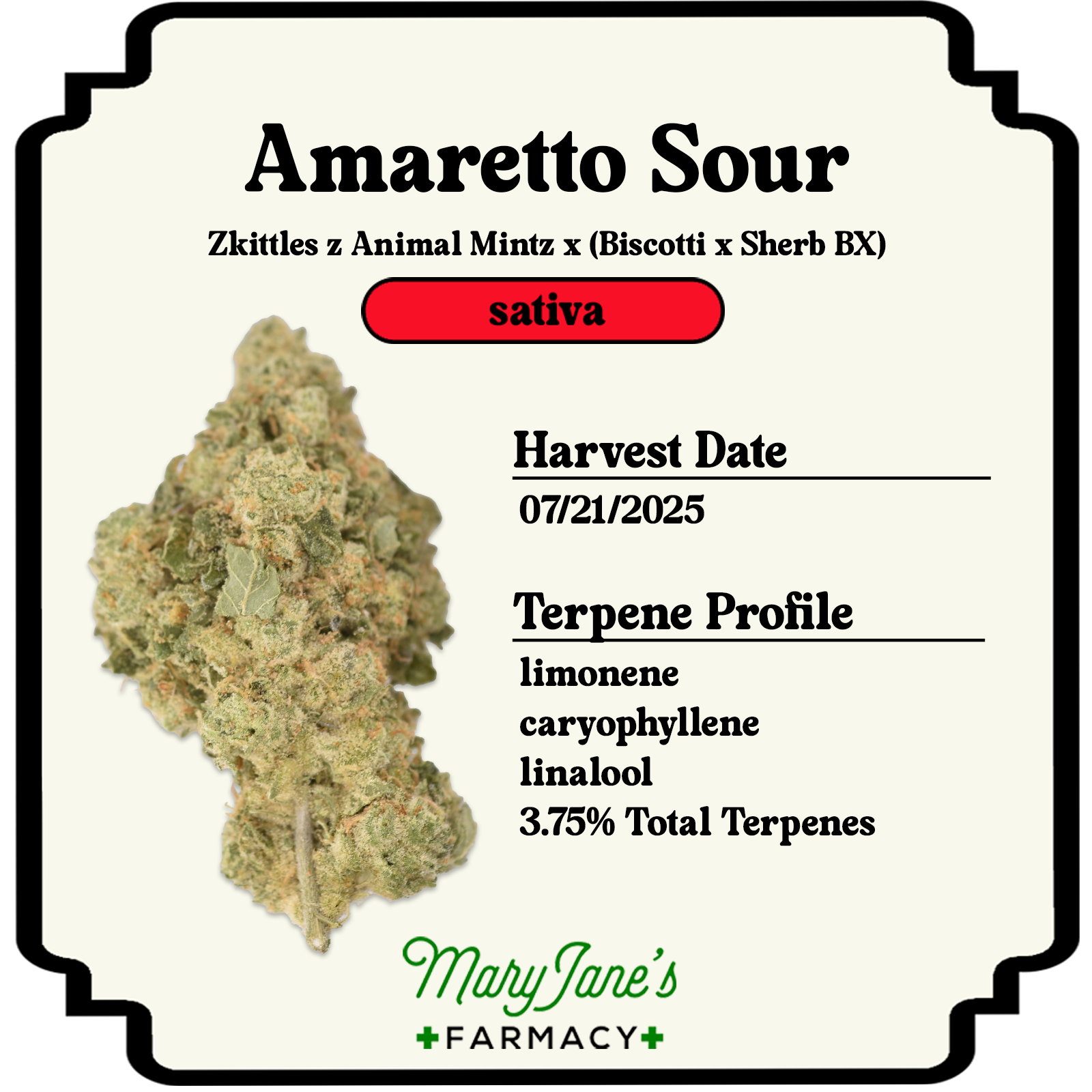Photograph of product: Amaretto Sour - 28g