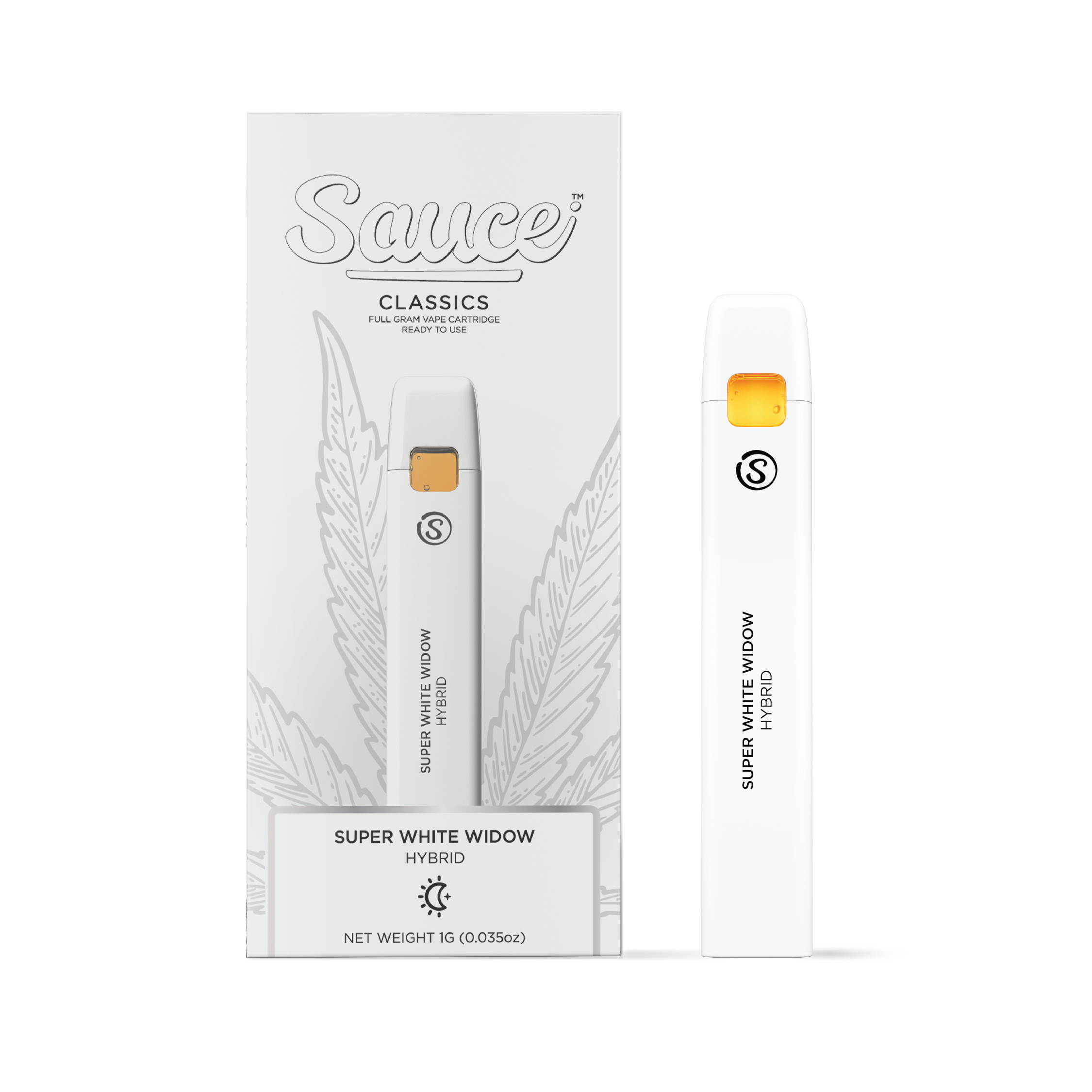 Photograph of product: Sauce - 1000mg Classic Disposable (H) - - Super White Widow