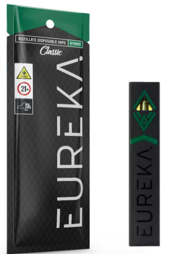 Photograph of product: Eureka Vapor Premium Live Resin Disposable- Supercharger (Oui'd)