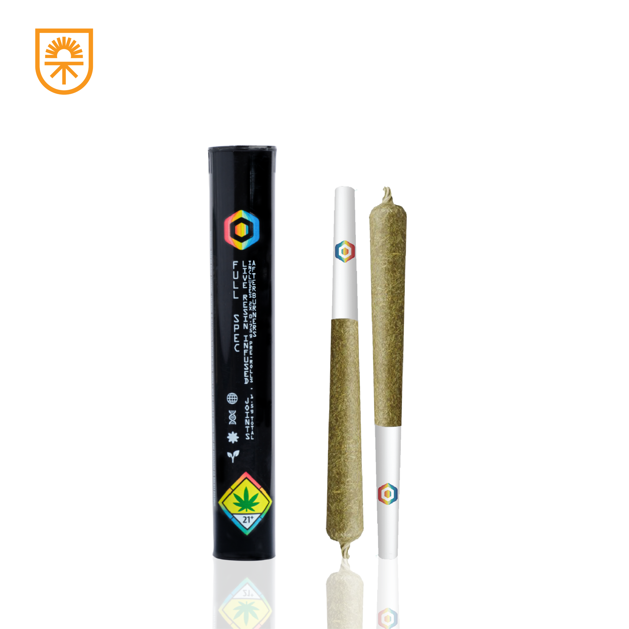 Photograph of product: Bed Of Roses - Afterburners - Infused Pre-Rolls 2 Pack - 1.5g